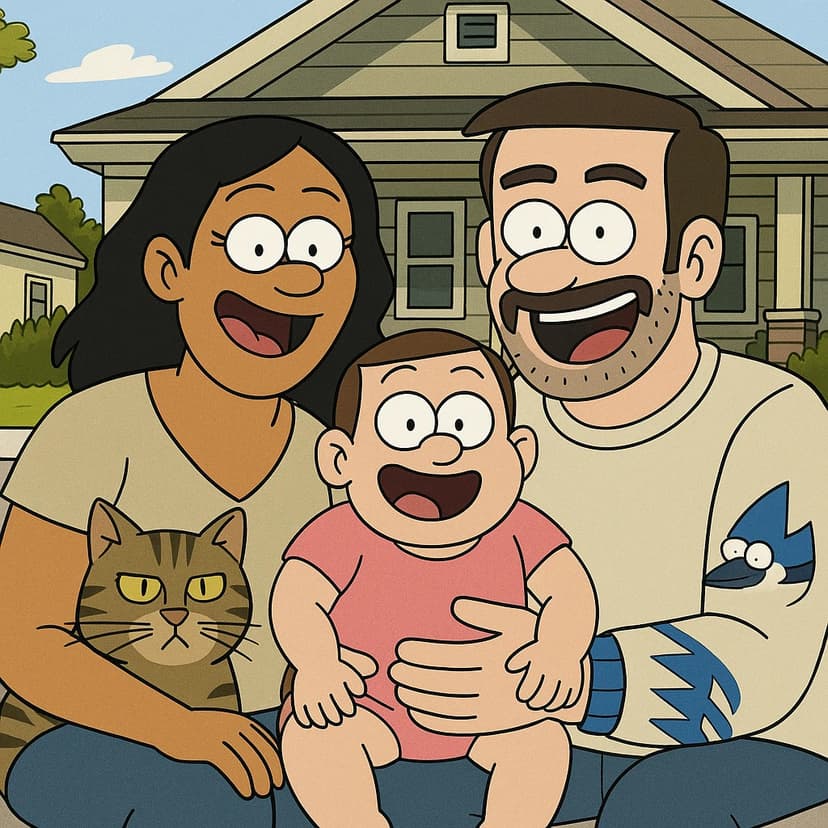 Regular Show style example