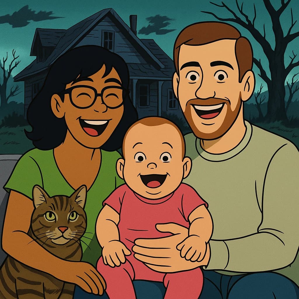 Photo converted to Scooby-Doo style