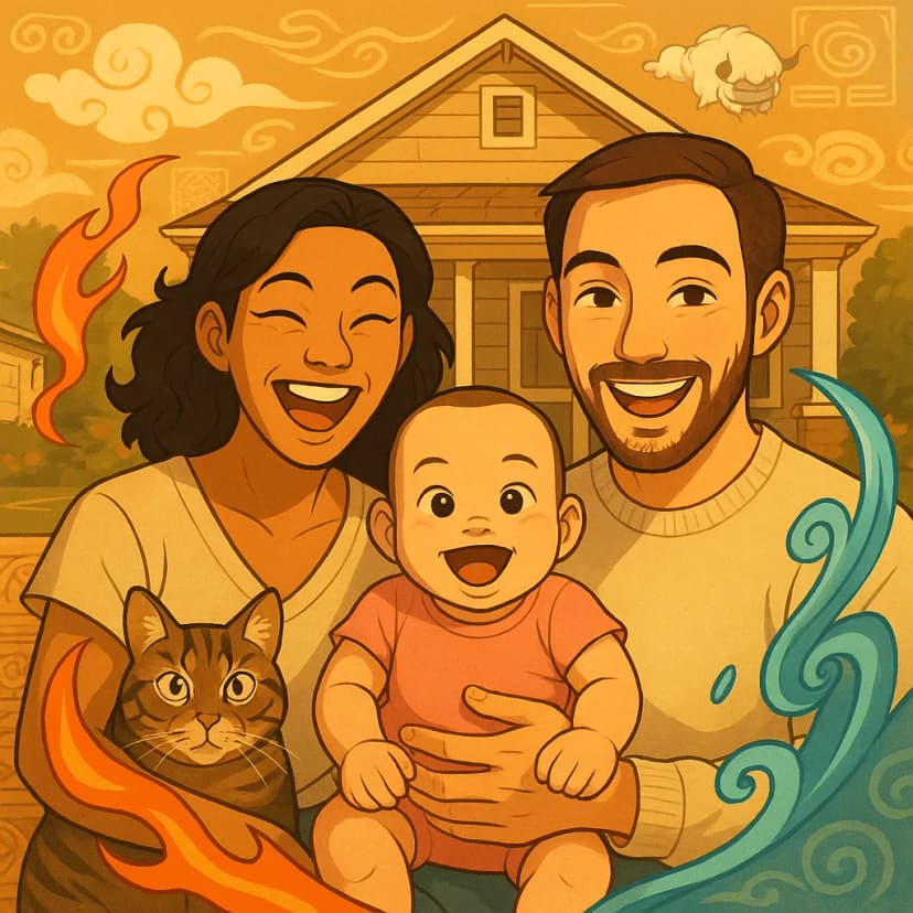 Avatar: The Last Airbender style example