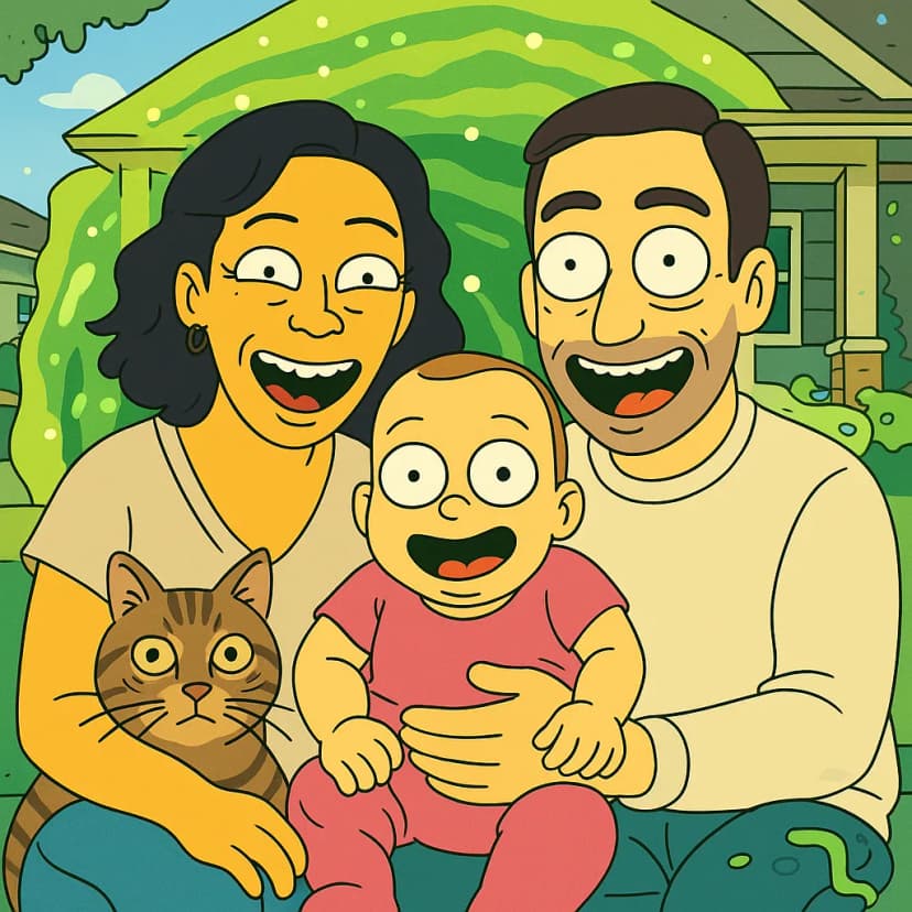 Rick and Morty style example