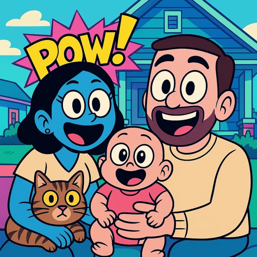 Teen Titans Go! style example