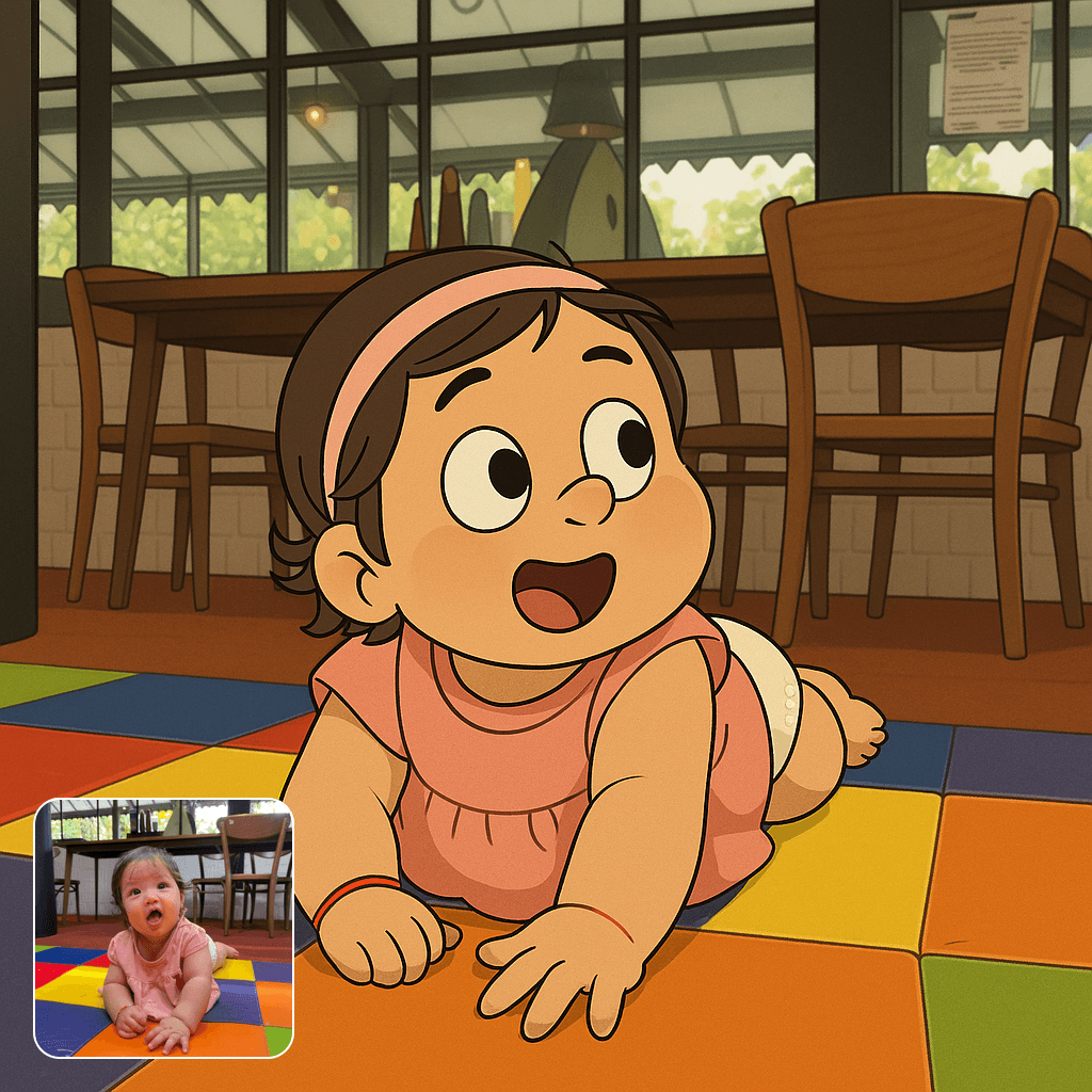 AI anime style generator result