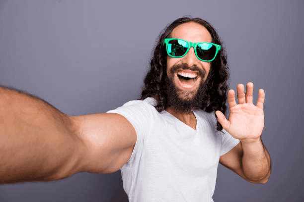 Original photo before AI cartoon conversion