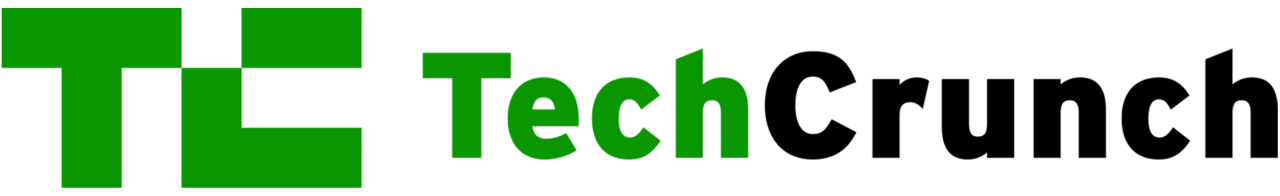 TechCrunch logo - media coverage of AI cartoon generator